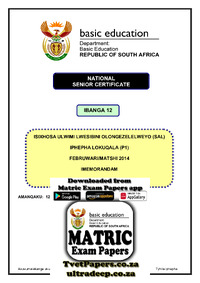 IsiXhosa SAL P1 Feb-March 2014 Memo Western Cape.pdf